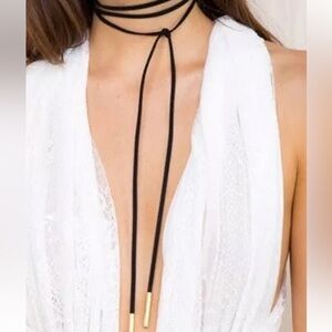 Pandora necklace lariat necklace tie bracelet red - rare